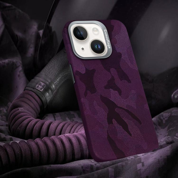 Custodia per telefono magnetica antiurto con copertura totale mimetica, For iPhone 15 Pro Max, For iPhone 15 Pro, For iPhone 15 Plus / 14 Plus, For iPhone 15