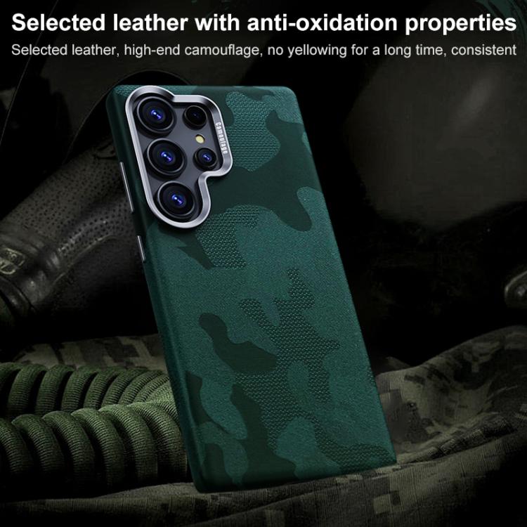 Custodia per telefono magnetica antiurto con copertura totale mimetica, For Samsung Galaxy S24 Ultra 5G, For Samsung Galaxy S23 Ultra 5G, For Samsung Galaxy S23+ 5G, For Samsung Galaxy S23 5G