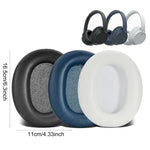 XDcase 1 paio di cuscinetti auricolari di ricambio in similpelle proteica per cuffie con strumento di rimozione, For Sony WH-CH710N / CH720N