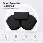 Custodia protettiva e di conservazione in morbido silicone per auricolari smart XDcase., For Apple AirPods Max / Max 2