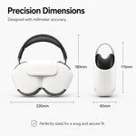 Custodia protettiva e di stoccaggio in pelle PU per auricolari smart XDcase., For Apple AirPods Max / Max 2