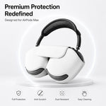 Custodia protettiva e di stoccaggio in pelle PU per auricolari smart XDcase., For Apple AirPods Max / Max 2