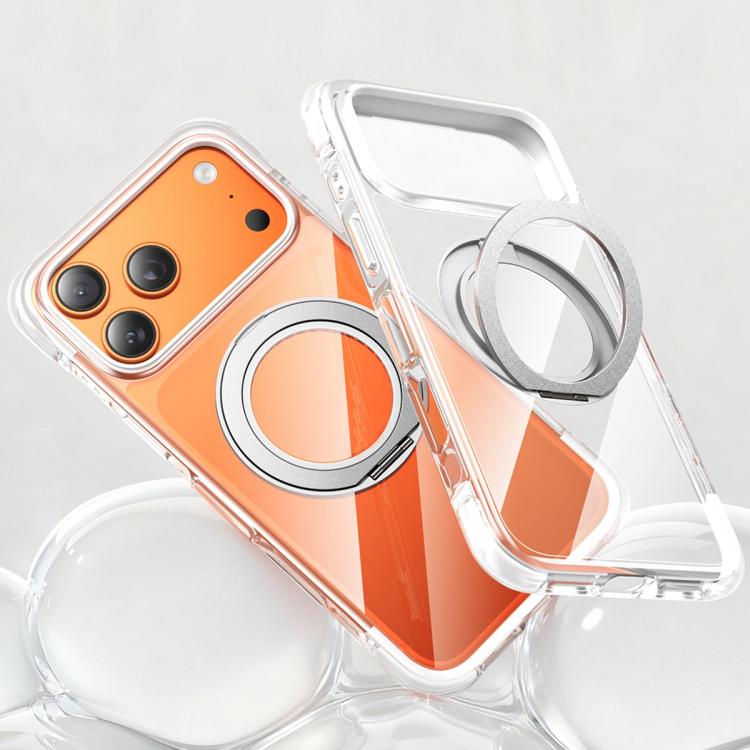 Custodia per telefono antiurto magnetica GEBEI con airbag sottovuoto in TPU + acrilico, supporto girevole a 360° e chiusura magnetica., For iPhone 17 Pro Max, For iPhone 17 Pro, For iPhone 17
