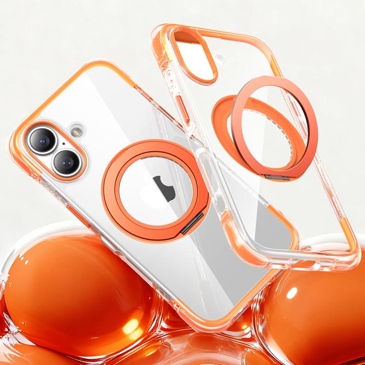 Custodia per telefono antiurto magnetica GEBEI con airbag sottovuoto in TPU + acrilico, supporto girevole a 360° e chiusura magnetica., For iPhone 17 Pro Max, For iPhone 17 Pro, For iPhone 17