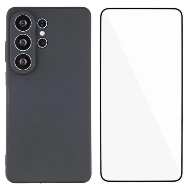 Custodia per telefono WANLONFENG con bordi squadrati in TPU morbido e protezione per lo schermo., For Samsung Galaxy S26 Ultra 5G, For Samsung Galaxy S26 5G, For Samsung Galaxy S25 Edge 5G, For Samsung Galaxy S25 5G, For Samsung Galaxy S25+ 5G         ...