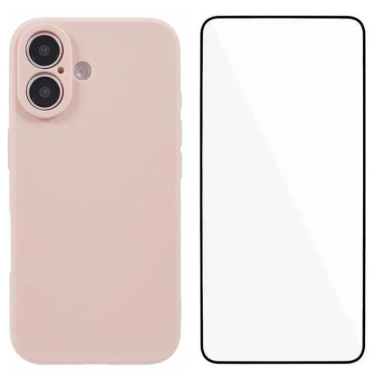 Custodia per telefono WANLONFENG con bordi squadrati in TPU morbido e protezione per lo schermo., For iPhone 17e / 16e, For iPhone 17 Pro Max, For iPhone 17 Pro, For iPhone 17, For iPhone Air