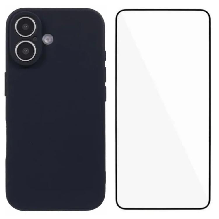 Custodia per telefono WANLONFENG con bordi squadrati in TPU morbido e protezione per lo schermo., For iPhone 17e / 16e, For iPhone 17 Pro Max, For iPhone 17 Pro, For iPhone 17, For iPhone Air