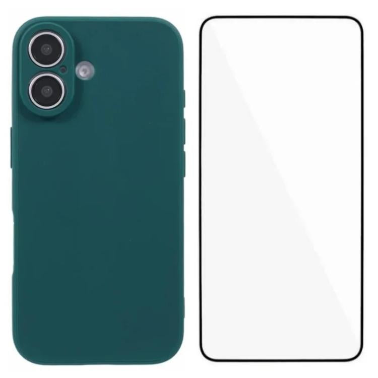 Custodia per telefono WANLONFENG con bordi squadrati in TPU morbido e protezione per lo schermo., For iPhone 17e / 16e, For iPhone 17 Pro Max, For iPhone 17 Pro, For iPhone 17, For iPhone Air