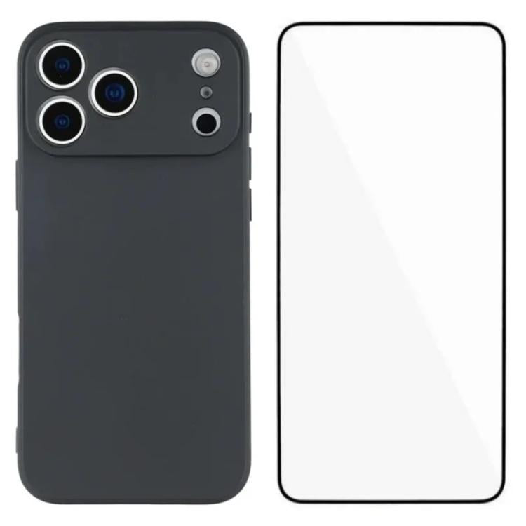 Custodia per telefono WANLONFENG con bordi squadrati in TPU morbido e protezione per lo schermo., For iPhone 17e / 16e, For iPhone 17 Pro Max, For iPhone 17 Pro, For iPhone 17, For iPhone Air