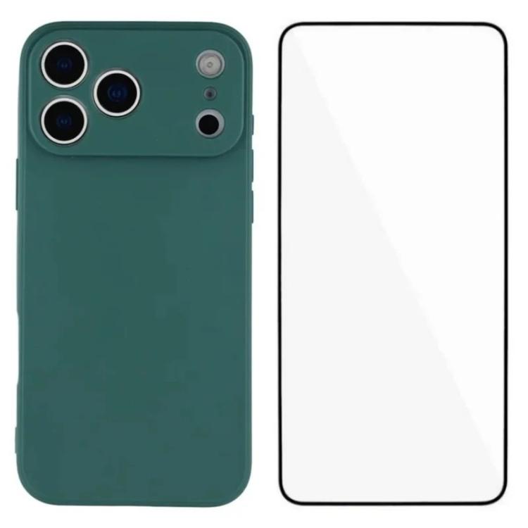 Custodia per telefono WANLONFENG con bordi squadrati in TPU morbido e protezione per lo schermo., For iPhone 17e / 16e, For iPhone 17 Pro Max, For iPhone 17 Pro, For iPhone 17, For iPhone Air