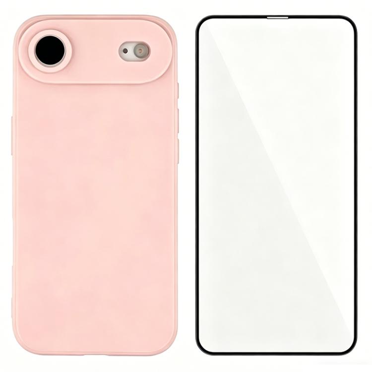 Custodia per telefono WANLONFENG con bordi squadrati in TPU morbido e protezione per lo schermo., For iPhone 17e / 16e, For iPhone 17 Pro Max, For iPhone 17 Pro, For iPhone 17, For iPhone Air