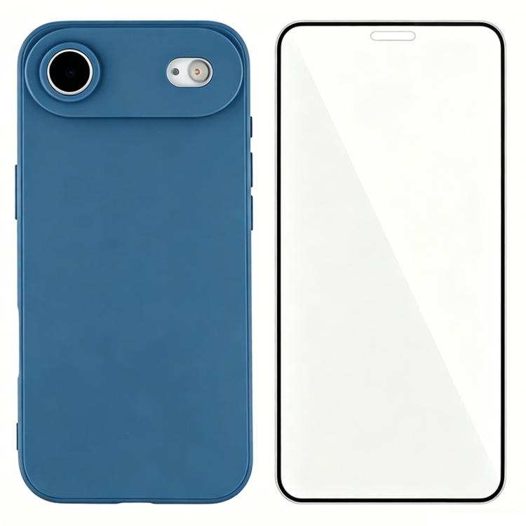Custodia per telefono WANLONFENG con bordi squadrati in TPU morbido e protezione per lo schermo., For iPhone 17e / 16e, For iPhone 17 Pro Max, For iPhone 17 Pro, For iPhone 17, For iPhone Air