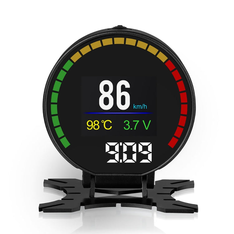 P15 OBD2 Car HUD Head-up Display Temperatura dell'acqua/Velocità/Voltaggio del veicolo, P15