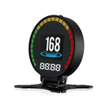P15 OBD2 Car HUD Head-up Display Temperatura dell'acqua/Velocità/Voltaggio del veicolo, P15