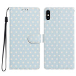Custodia per telefono in ecopelle con fibbia magnetica a stella e cinturino da polso., For iPhone XS / X, For iPhone XR, For iPhone XS Max, For iPhone 8 Plus / 7 Plus