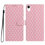 Custodia per telefono in ecopelle con fibbia magnetica a stella e cinturino da polso., For iPhone XS / X, For iPhone XR, For iPhone XS Max, For iPhone 8 Plus / 7 Plus