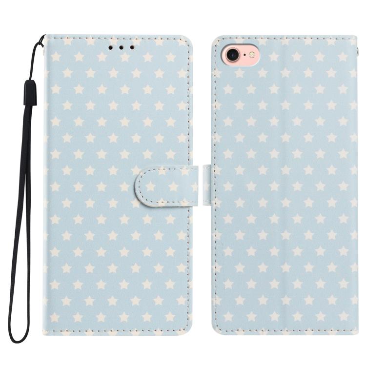 Custodia per telefono in ecopelle con fibbia magnetica a stella e cinturino da polso., For iPhone 14 Pro Max, For iPhone SE 2022 / SE 2020, For iPhone 13 Pro Max, For iPhone 13 Pro