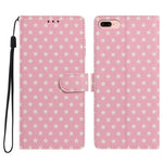 Custodia per telefono in ecopelle con fibbia magnetica a stella e cinturino da polso., For iPhone XS / X, For iPhone XR, For iPhone XS Max, For iPhone 8 Plus / 7 Plus