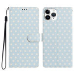 Custodia per telefono in ecopelle con fibbia magnetica a stella e cinturino da polso., For iPhone 13, For iPhone 13 mini, For iPhone 12 / 12 Pro, For iPhone 12 Pro Max