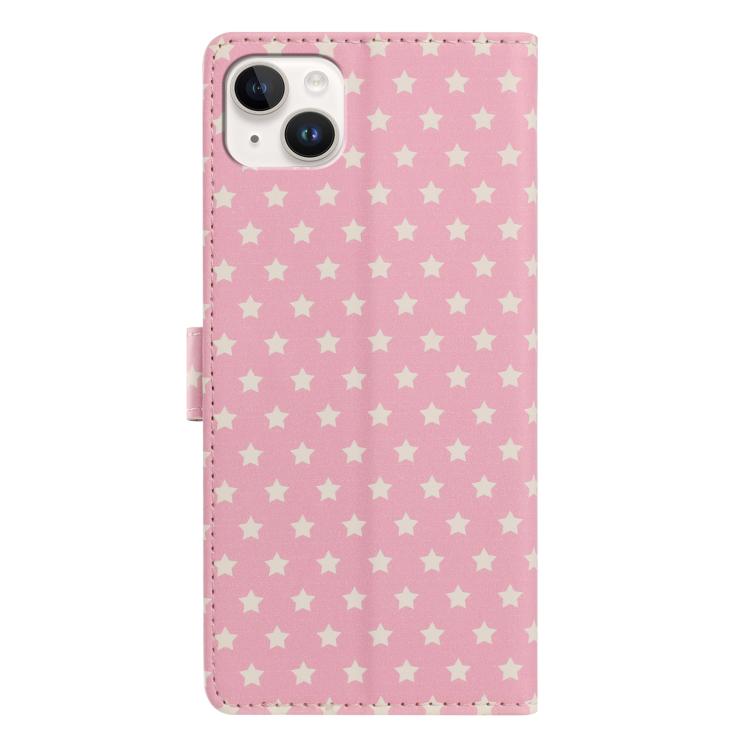 Custodia per telefono in ecopelle con fibbia magnetica a stella e cinturino da polso., For iPhone 13, For iPhone 13 mini, For iPhone 12 / 12 Pro, For iPhone 12 Pro Max