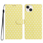 Custodia per telefono in ecopelle con fibbia magnetica a stella e cinturino da polso., For iPhone 15, For iPhone 14 Plus, For iPhone 14, For iPhone 14 Pro