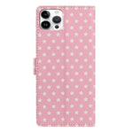 Custodia per telefono in ecopelle con fibbia magnetica a stella e cinturino da polso., For iPhone 14 Pro Max, For iPhone SE 2022 / SE 2020, For iPhone 13 Pro Max, For iPhone 13 Pro