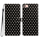 Custodia per telefono in ecopelle con fibbia magnetica a stella e cinturino da polso., For iPhone 17e / 16e, For iPhone 17 Pro Max, For iPhone 17 Pro, For iPhone 17