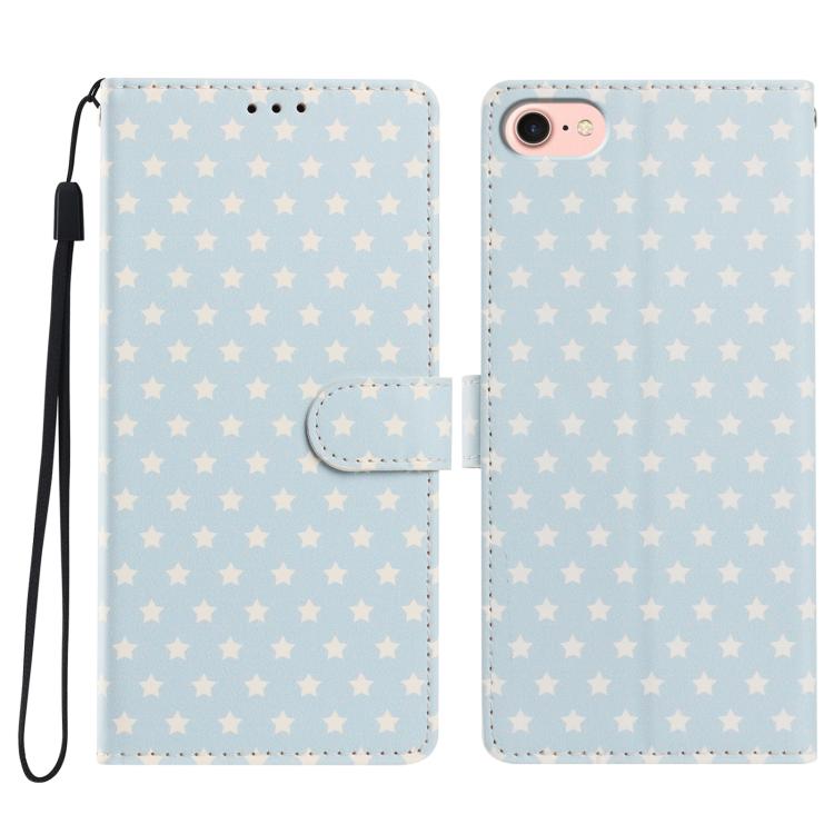 Custodia per telefono in ecopelle con fibbia magnetica a stella e cinturino da polso., For iPhone 17e / 16e, For iPhone 17 Pro Max, For iPhone 17 Pro, For iPhone 17