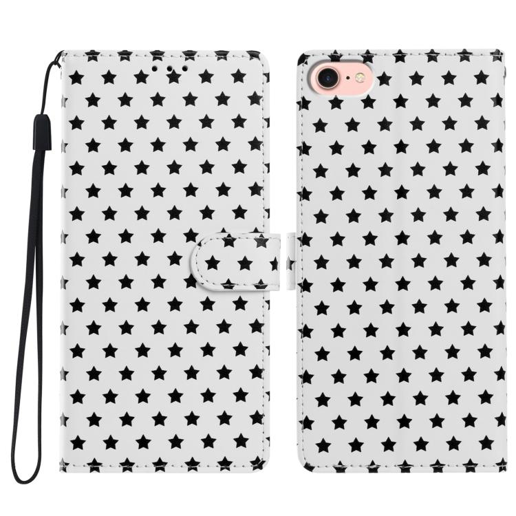 Custodia per telefono in ecopelle con fibbia magnetica a stella e cinturino da polso., For iPhone 17e / 16e, For iPhone 17 Pro Max, For iPhone 17 Pro, For iPhone 17