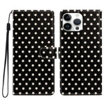 Custodia per telefono in ecopelle con fibbia magnetica a stella e cinturino da polso., For iPhone Air, For iPhone 16 Pro Max, For iPhone 16 Pro, For iPhone 16 Plus