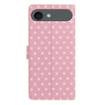 Custodia per telefono in ecopelle con fibbia magnetica a stella e cinturino da polso., For iPhone Air, For iPhone 16 Pro Max, For iPhone 16 Pro, For iPhone 16 Plus