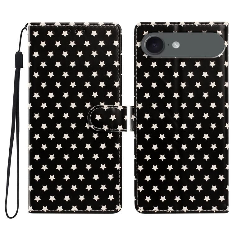 Custodia per telefono in ecopelle con fibbia magnetica a stella e cinturino da polso., For iPhone Air, For iPhone 16 Pro Max, For iPhone 16 Pro, For iPhone 16 Plus