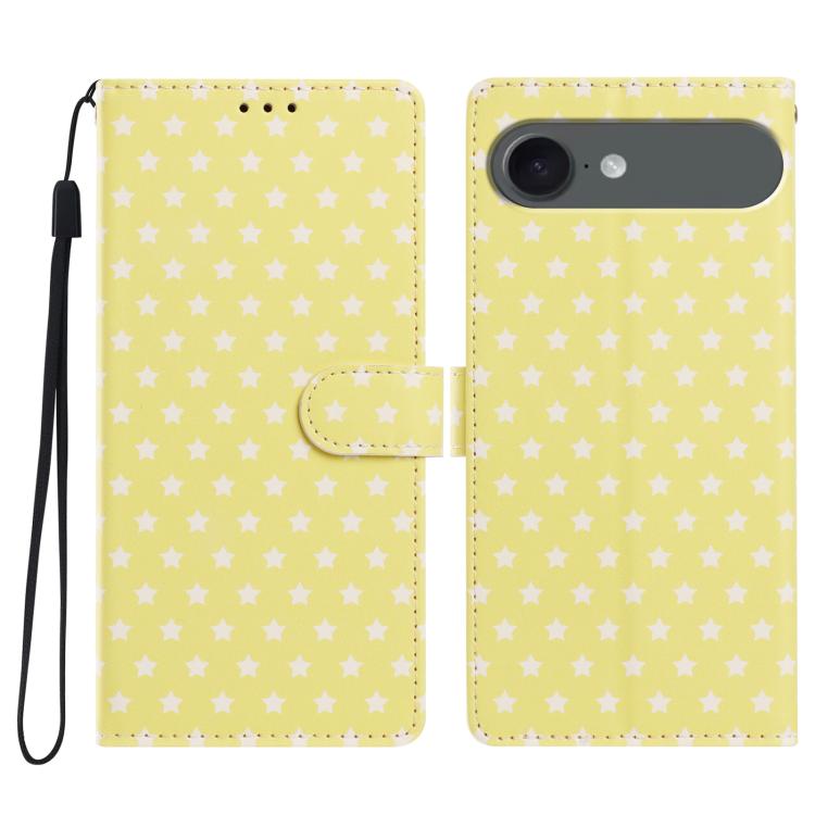 Custodia per telefono in ecopelle con fibbia magnetica a stella e cinturino da polso., For iPhone Air, For iPhone 16 Pro Max, For iPhone 16 Pro, For iPhone 16 Plus