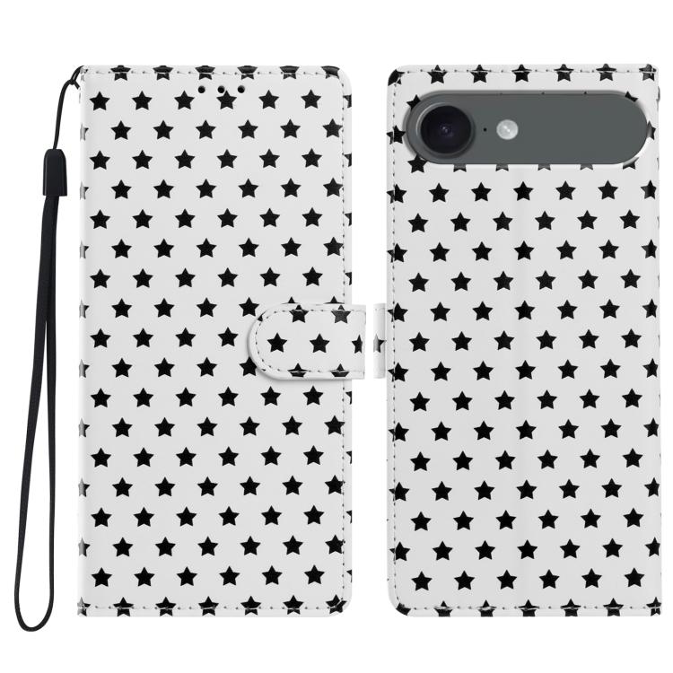 Custodia per telefono in ecopelle con fibbia magnetica a stella e cinturino da polso., For iPhone Air, For iPhone 16 Pro Max, For iPhone 16 Pro, For iPhone 16 Plus