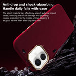 Custodia per telefono in pelle microfibra magnetica a copertura totale della serie Ottilan, For iPhone 16, For iPhone 15 Pro Max, For iPhone 15 Pro