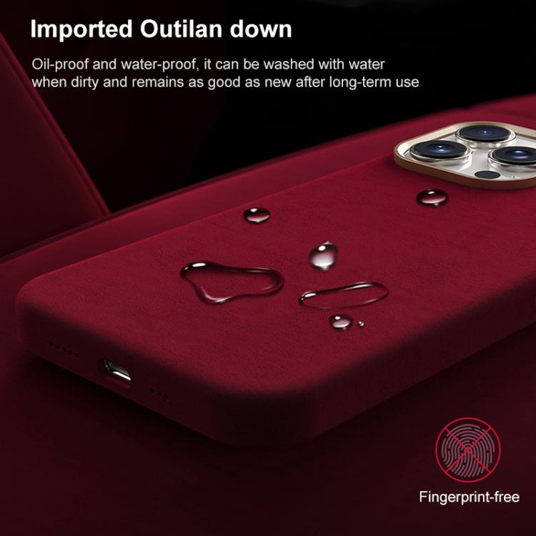 Custodia per telefono in pelle microfibra magnetica a copertura totale della serie Ottilan, For iPhone 13 Pro