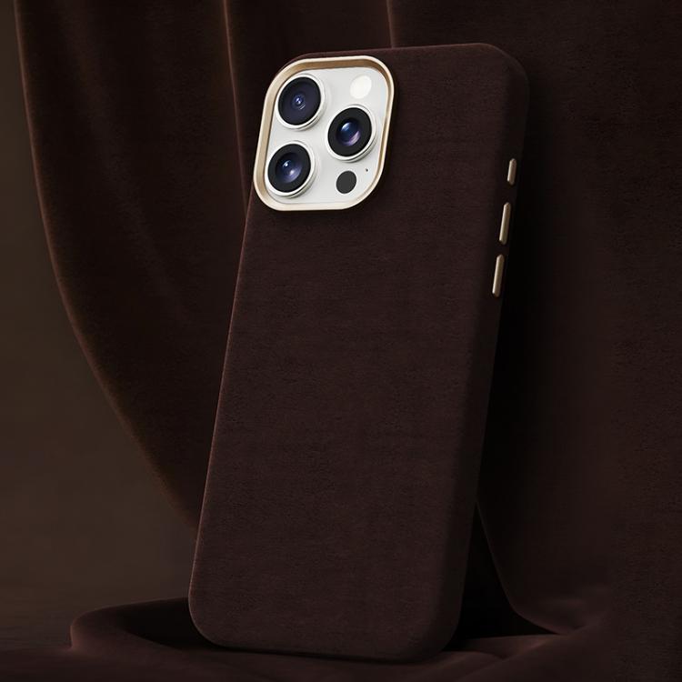 Custodia per telefono in pelle microfibra magnetica a copertura totale della serie Ottilan, For iPhone 13 Pro