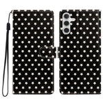 Custodia per telefono in ecopelle con fibbia magnetica a stella e cinturino da polso., For Galaxy A05, For Galaxy A05s, For Galaxy A25 5G, For Galaxy A24 4G