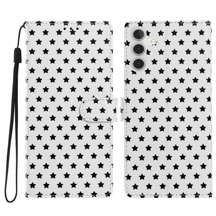 Custodia per telefono in ecopelle con fibbia magnetica a stella e cinturino da polso., For Galaxy A34 5G, For Galaxy A54 5G, For Galaxy A14 5G