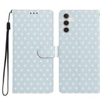 Custodia per telefono in ecopelle con fibbia magnetica a stella e cinturino da polso., For Galaxy A16 5G / 4G, For Galaxy A06 4G, For Galaxy A15 5G, For Galaxy A35 5G