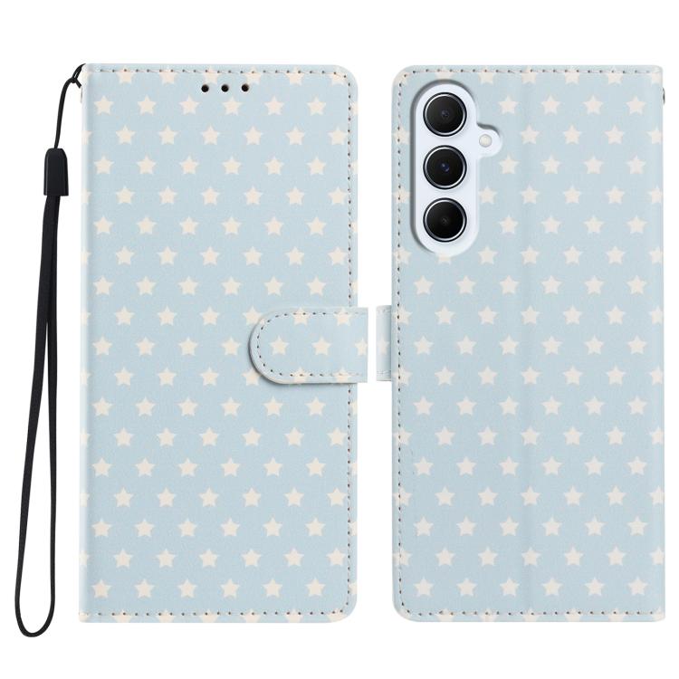 Custodia per telefono in ecopelle con fibbia magnetica a stella e cinturino da polso., For Galaxy A27 5G, For Galaxy A56 5G, For Galaxy A26 5G, For Galaxy A36 5G