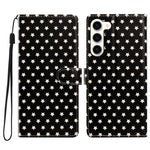 Custodia per telefono in ecopelle con fibbia magnetica a stella e cinturino da polso., For Galaxy S23 Ultra 5G, For Galaxy S23+ 5G, For Galaxy S23 5G