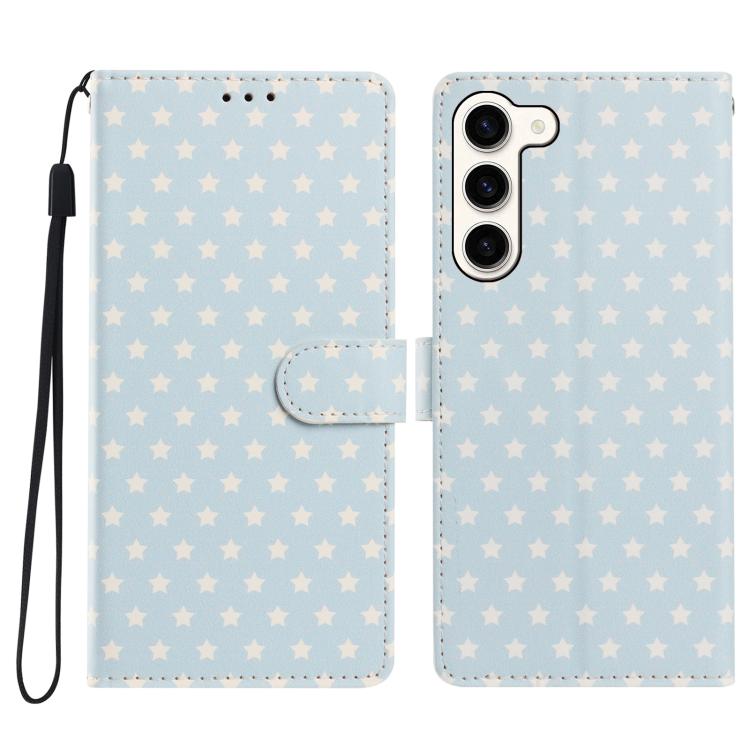 Custodia per telefono in ecopelle con fibbia magnetica a stella e cinturino da polso., For Galaxy S23 Ultra 5G, For Galaxy S23+ 5G, For Galaxy S23 5G