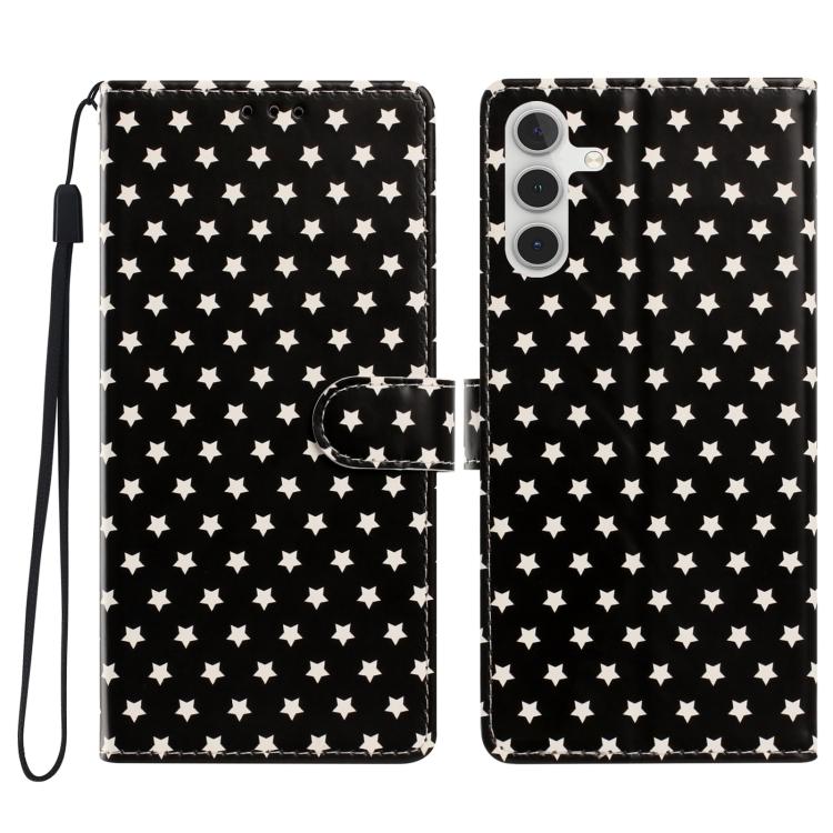 Custodia per telefono in ecopelle con fibbia magnetica a stella e cinturino da polso., For Galaxy S24 Ultra 5G, For Galaxy S24+ 5G, For Galaxy S24 5G, For Galaxy S23 FE 5G