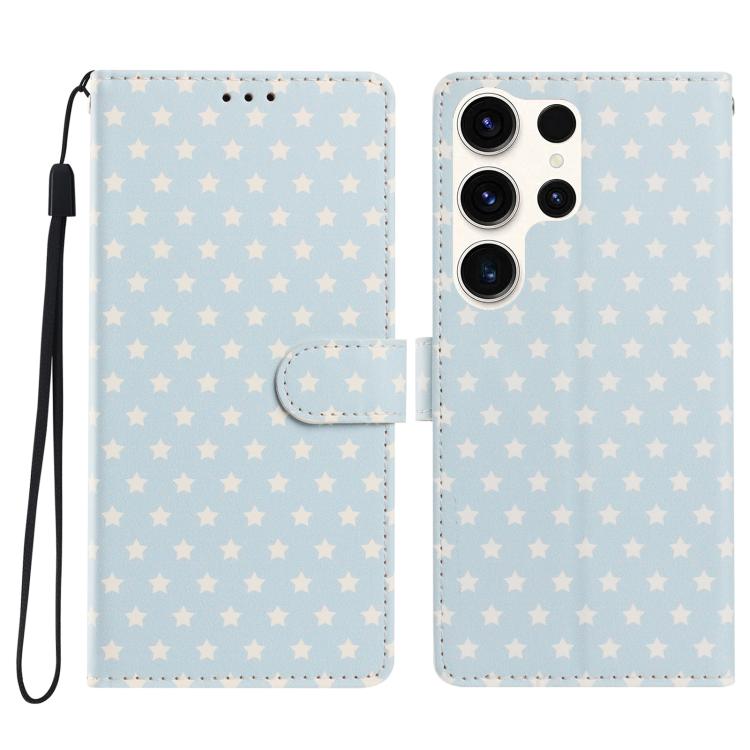 Custodia per telefono in ecopelle con fibbia magnetica a stella e cinturino da polso., For Galaxy S23 Ultra 5G, For Galaxy S23+ 5G, For Galaxy S23 5G
