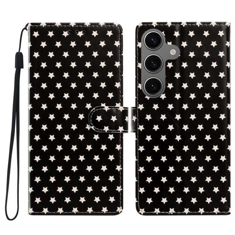 Custodia per telefono in ecopelle con fibbia magnetica a stella e cinturino da polso., For Galaxy S24 Ultra 5G, For Galaxy S24+ 5G, For Galaxy S24 5G, For Galaxy S23 FE 5G