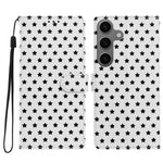 Custodia per telefono in ecopelle con fibbia magnetica a stella e cinturino da polso., For Galaxy S25 5G, For Galaxy S25+ 5G, For Galaxy S25 Ultra 5G, For Galaxy S24 FE 5G