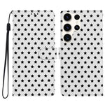 Custodia per telefono in ecopelle con fibbia magnetica a stella e cinturino da polso., For Galaxy S24 Ultra 5G, For Galaxy S24+ 5G, For Galaxy S24 5G, For Galaxy S23 FE 5G