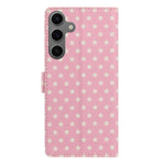 Custodia per telefono in ecopelle con fibbia magnetica a stella e cinturino da polso., For Galaxy S25 5G, For Galaxy S25+ 5G, For Galaxy S25 Ultra 5G, For Galaxy S24 FE 5G