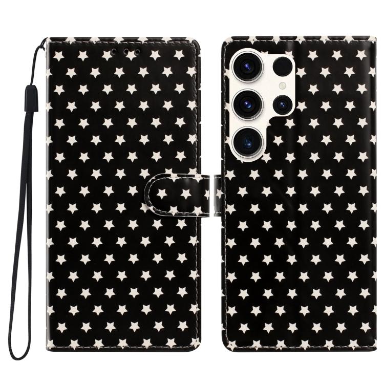 Custodia per telefono in ecopelle con fibbia magnetica a stella e cinturino da polso., For Galaxy S25 5G, For Galaxy S25+ 5G, For Galaxy S25 Ultra 5G, For Galaxy S24 FE 5G